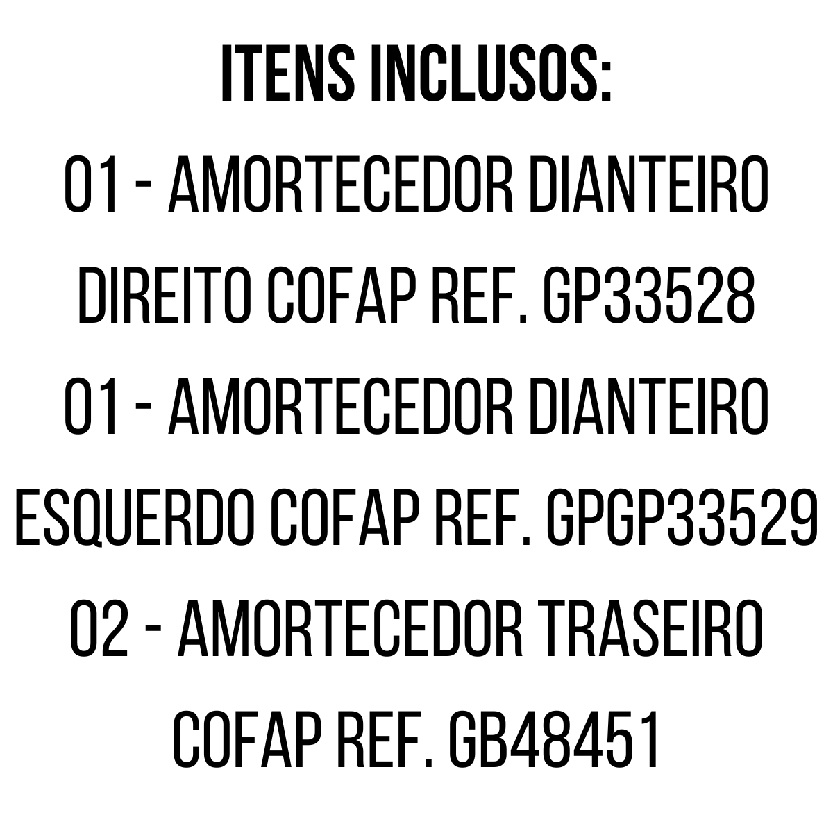 4 Amortecedores Cofap Hyundai Ix35 2016/2022 - 3