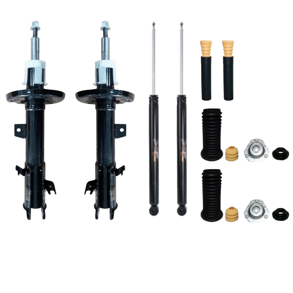 4 Amortecedores Cofap + Kits Sampel  Ecosport 4x2 2013/2021
