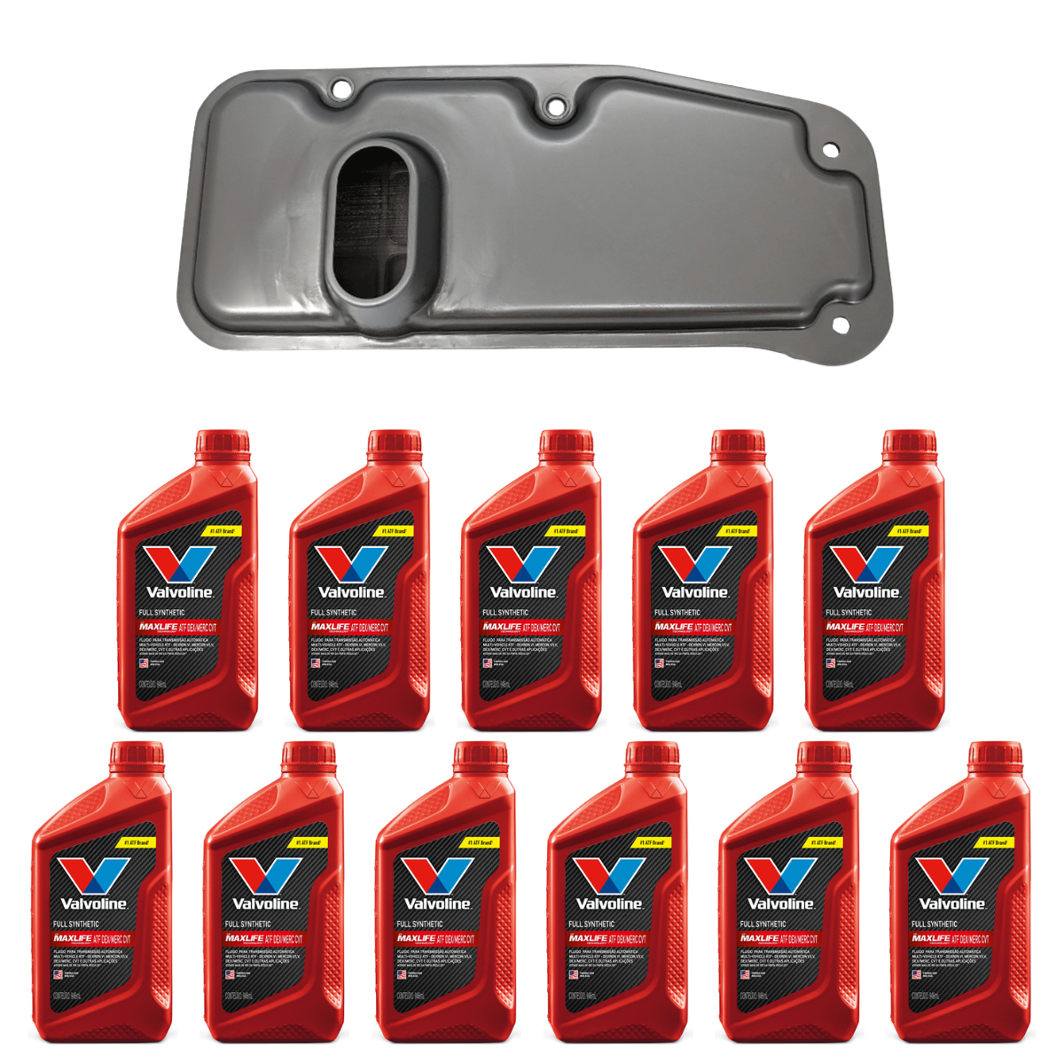 Kit Troca Óleo Transmissão Valvoline ATF Hillux 3.0TDI 05/10