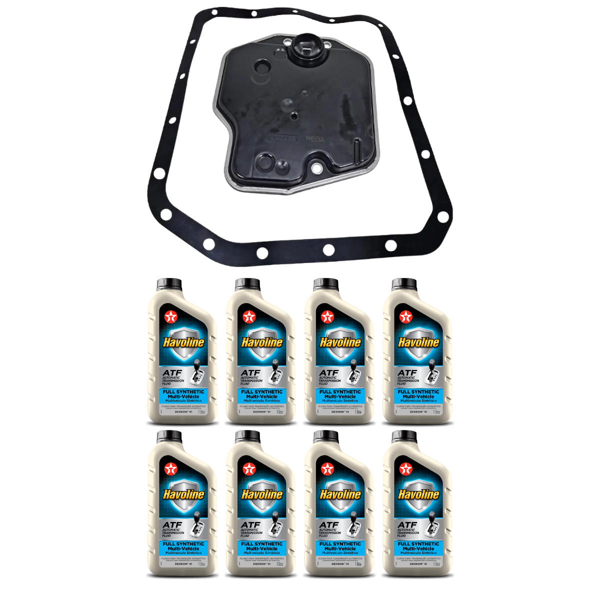 Kit Troca Óleo Transmissão Havoline Full ATF Corolla U140E