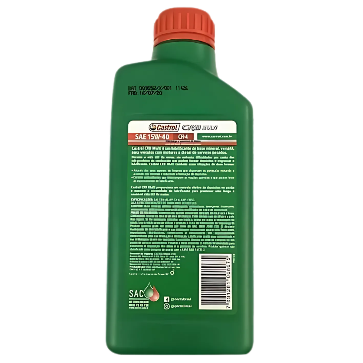 Óleo Motor Castrol Crb Multi 15w40 Ch-4 - 2