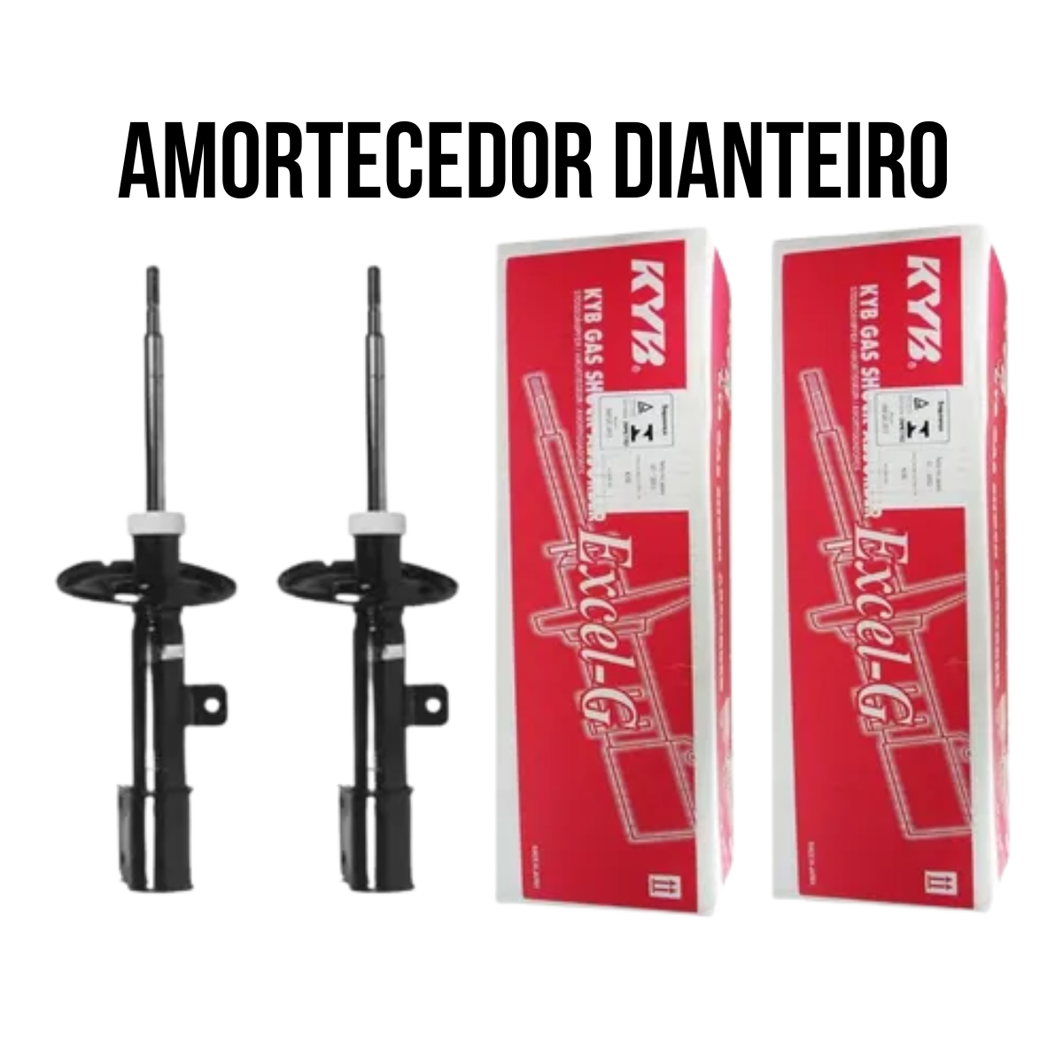 4 Amortecedores Kayaba Mitsubishi L200 4x4 92/06 - 2