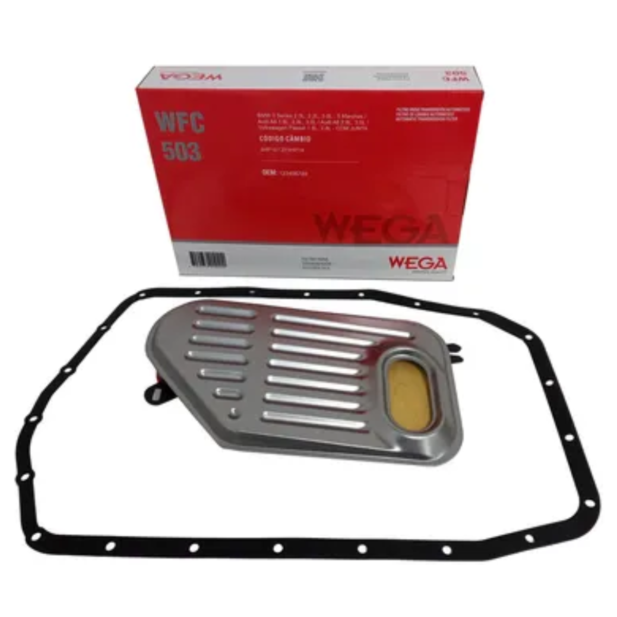 Filtro Câmbio Automático Wega WFC503 Passat 2.8 v6 1999/em diante - 2