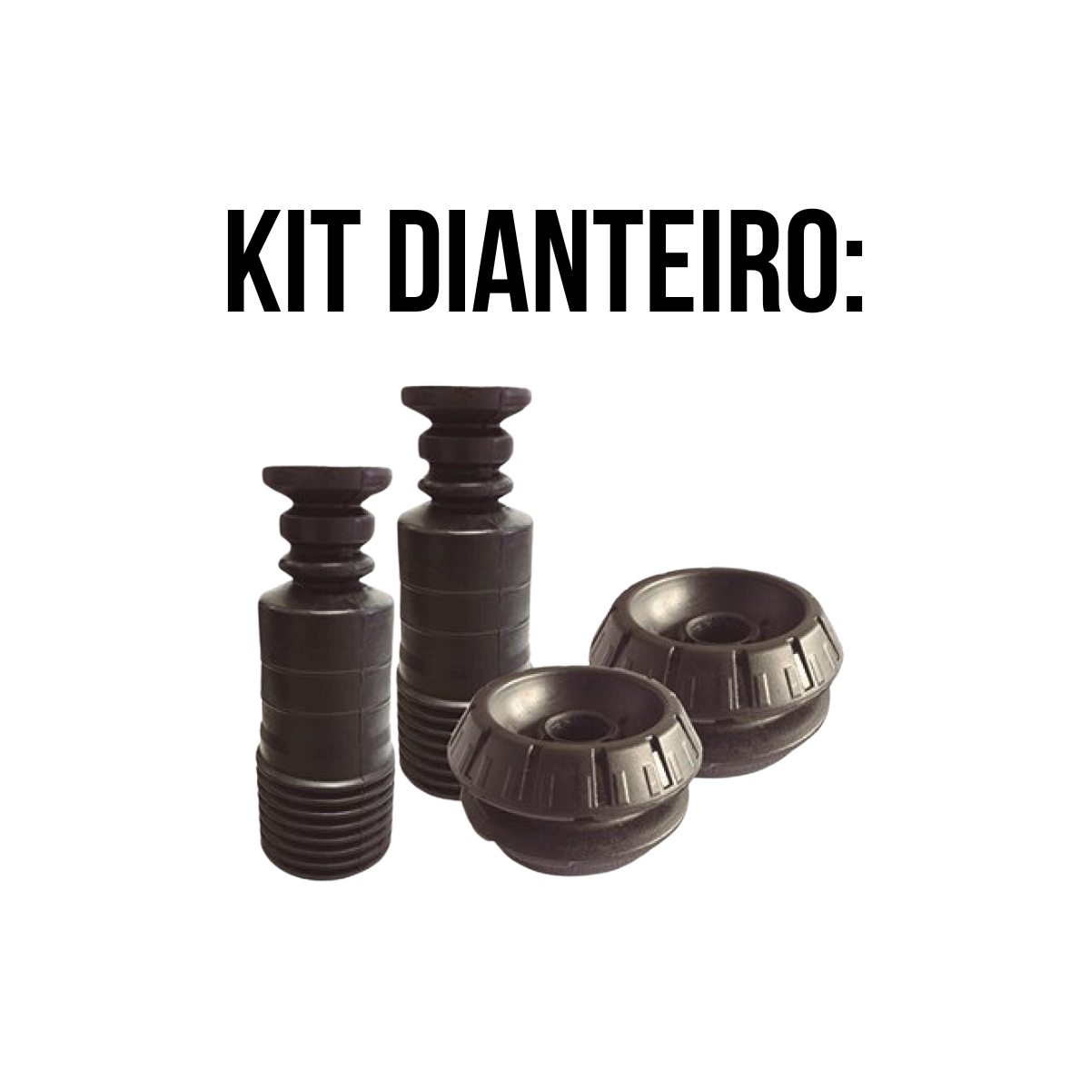 4 Amortecedores Cofap + Kits Suspensão Sampel Versa 11/20 - 2