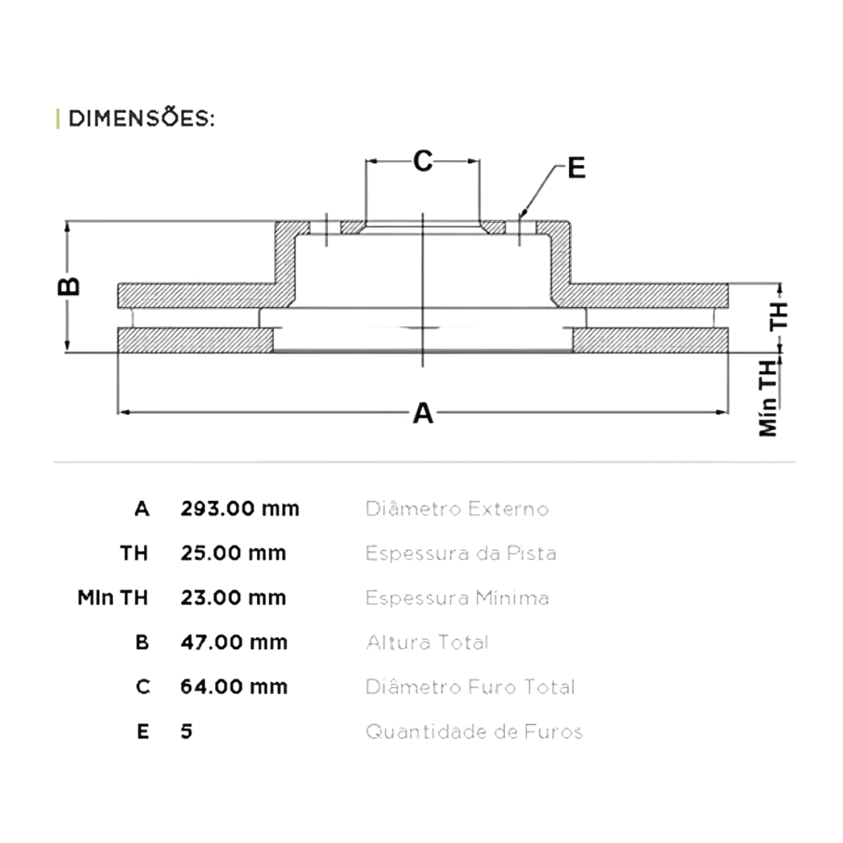 Kit Freio Dianteiro Disco Pastilha Hrv 1.8 2015/ 293mm - 3