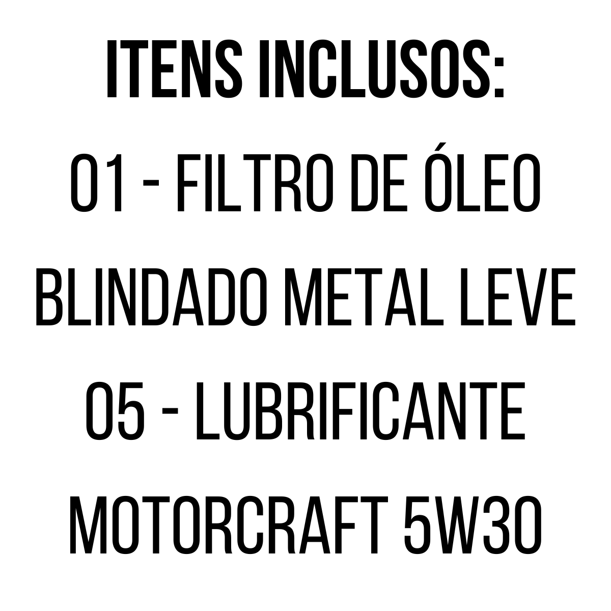 Kit Troca Óleo Motorcraft 5w30 Ford Focus 2000/2006 - 2