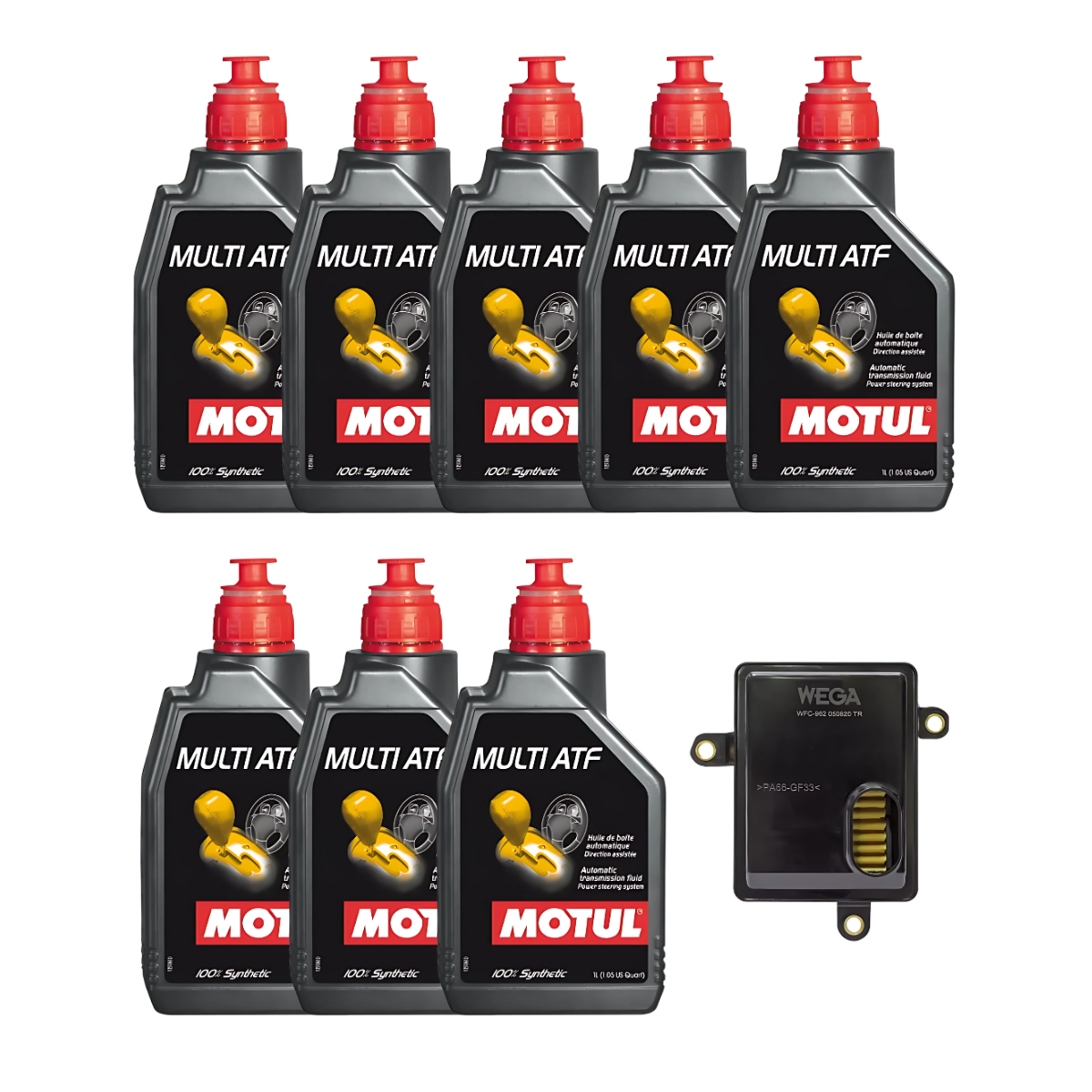 Kit Troca Óleo Transmissão Automática Motul Multi ATF VW Golf 2.0 TSI