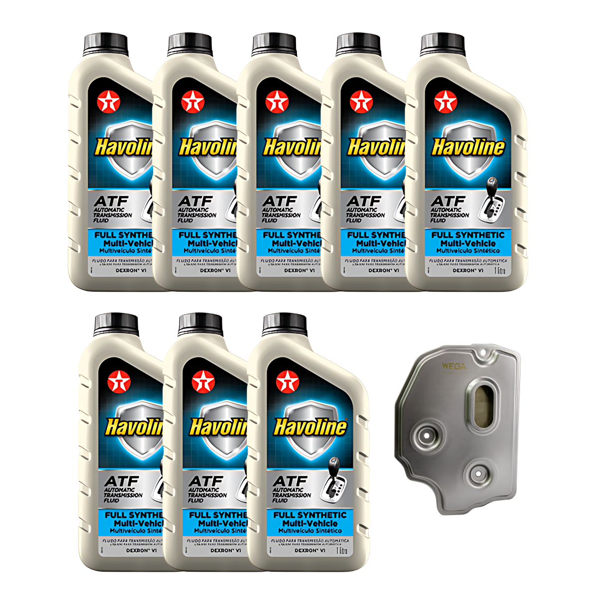 Kit Troca Óleo Transmissão Automática Havoline Full ATF VW Tiguan 2.0