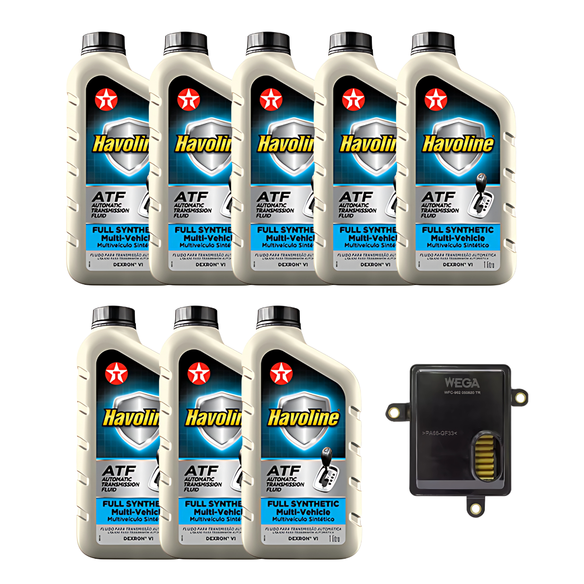 Kit Troca Óleo Transmissão Automática Havoline Full ATF VW Polo Virtus 1.0 TSI