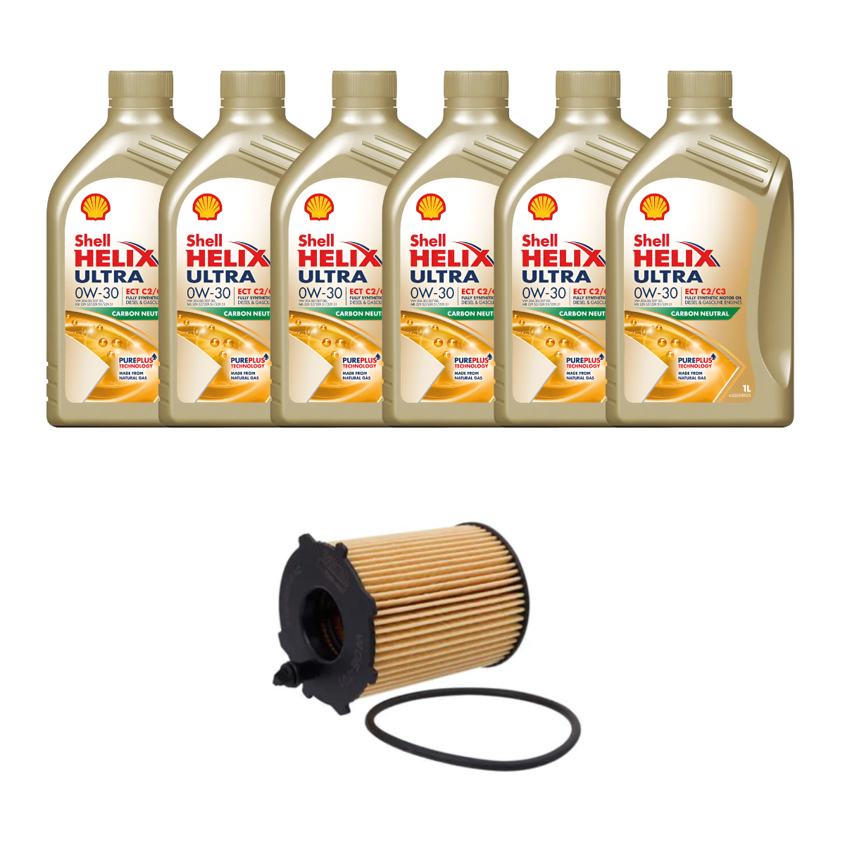 Kit Troca Óleo Shell Citroen Jumpy Diesel 17/24