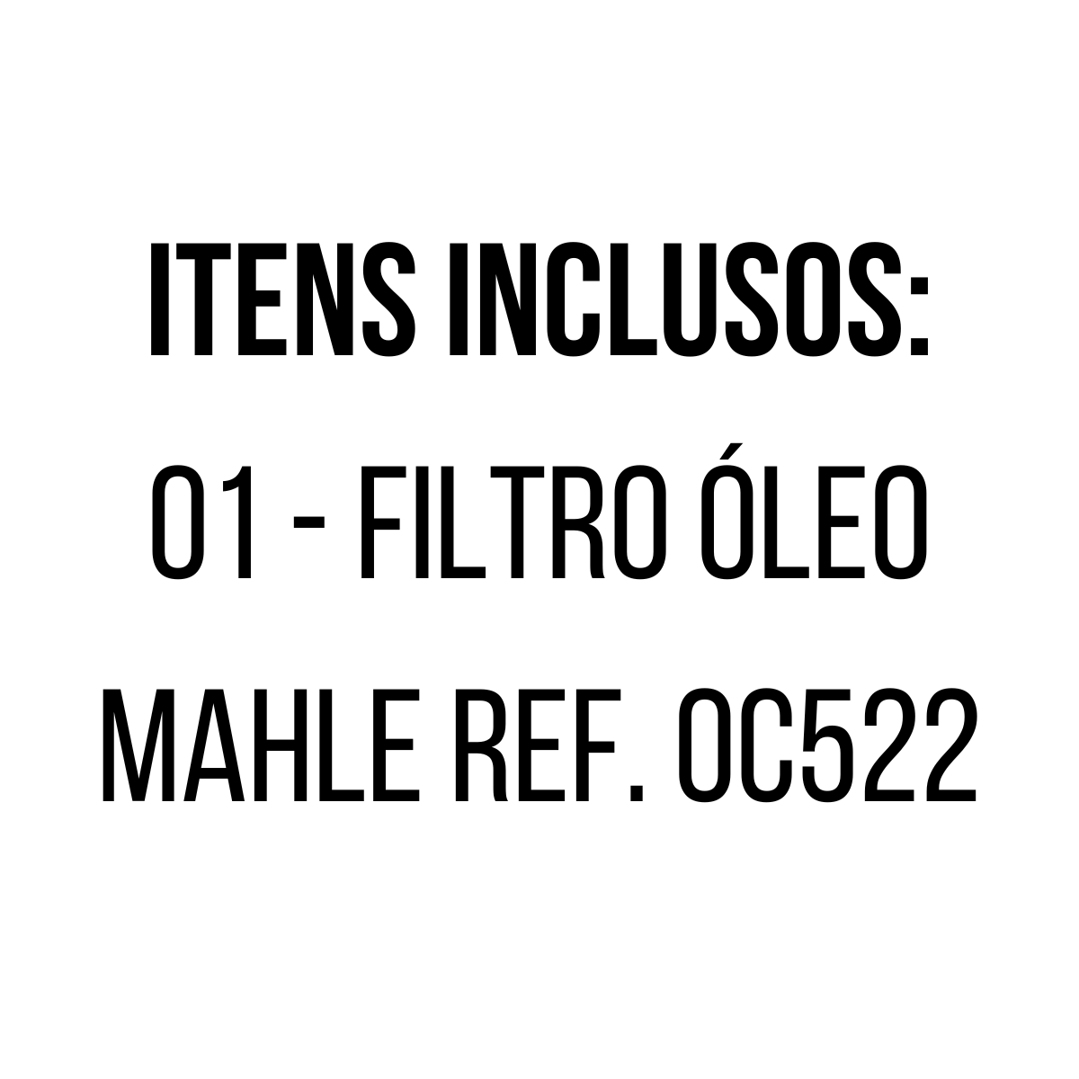 Filtro Óleo Mahle Ford Pampa 93/97 OC522 - 3