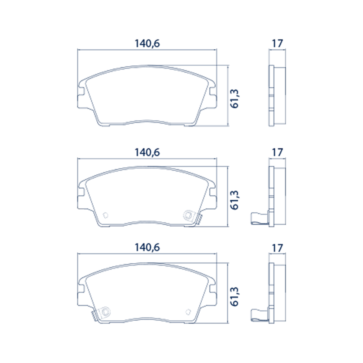 Kit Freio Dianteiro Disco Pastilha Ix35 2.0 18/ 300mm - 3