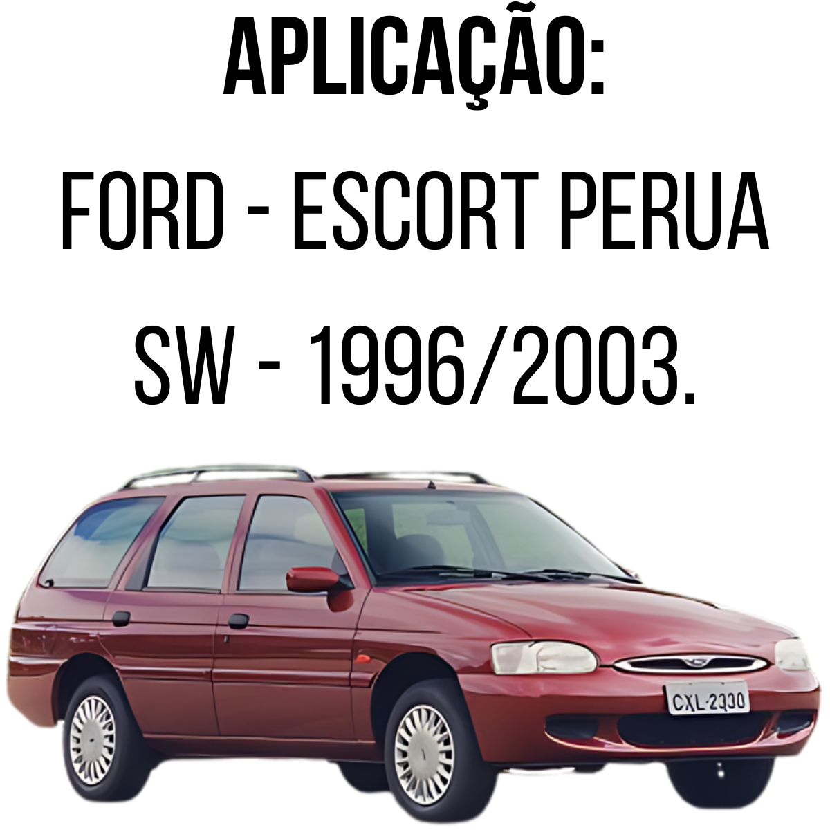 2 Amortecedores Traseiros Nakata + Kits Escort Sw 96/03 - 4