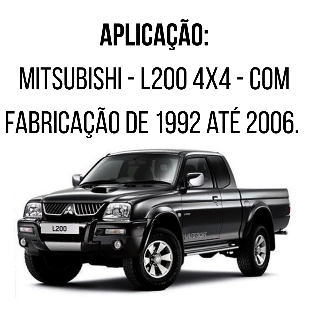 4 Amortecedores Kayaba Mitsubishi L200 4x4 92/06 - 4