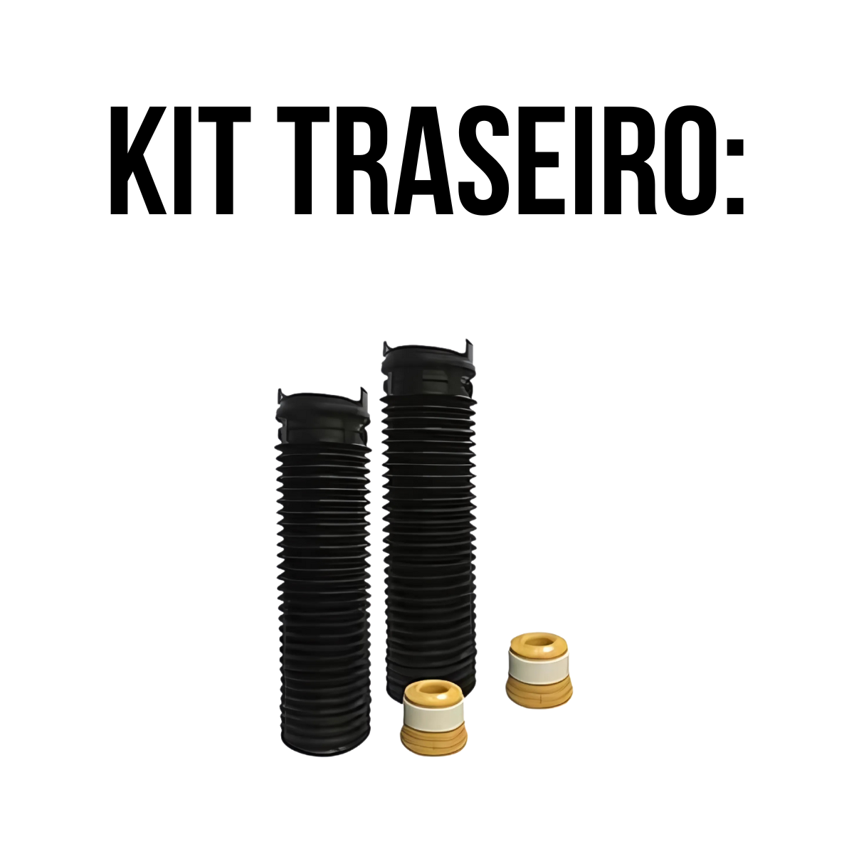 4 Amortecedores Cofap + Kits Sampel Fiat Toro 4x2 2016/2021 - 4