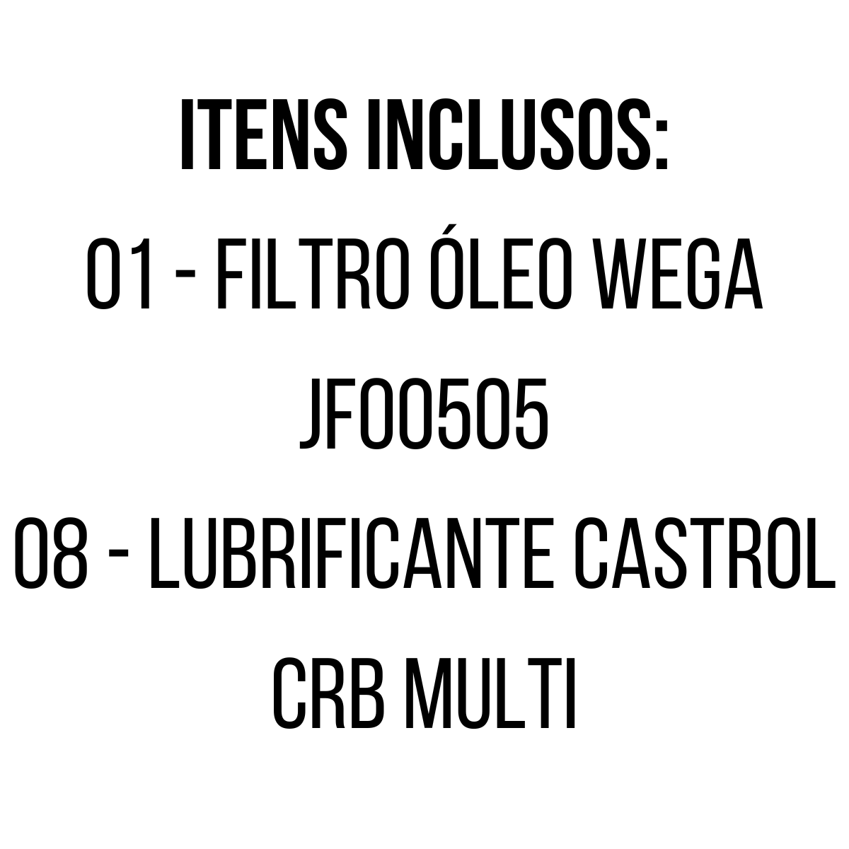 Kit Troca Óleo Castrol CRB 15w40 Mitsubishi L200 2.5 01/12 - 3