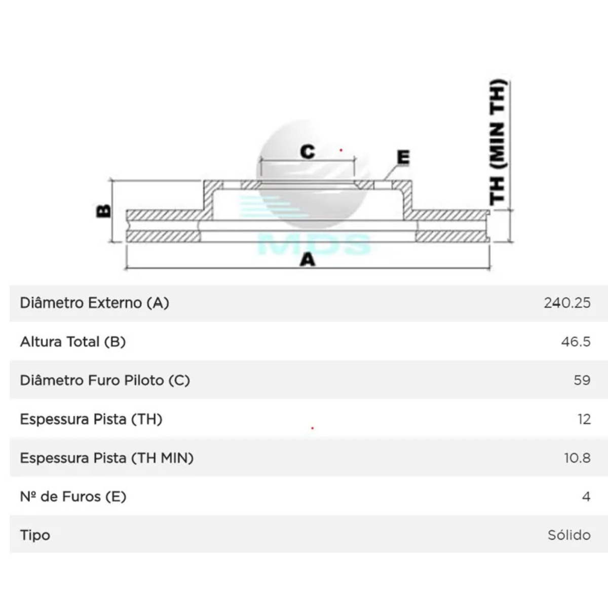 Kit Freio Pastilha Cobreq Disco mds Uno Mille 10/ - 2