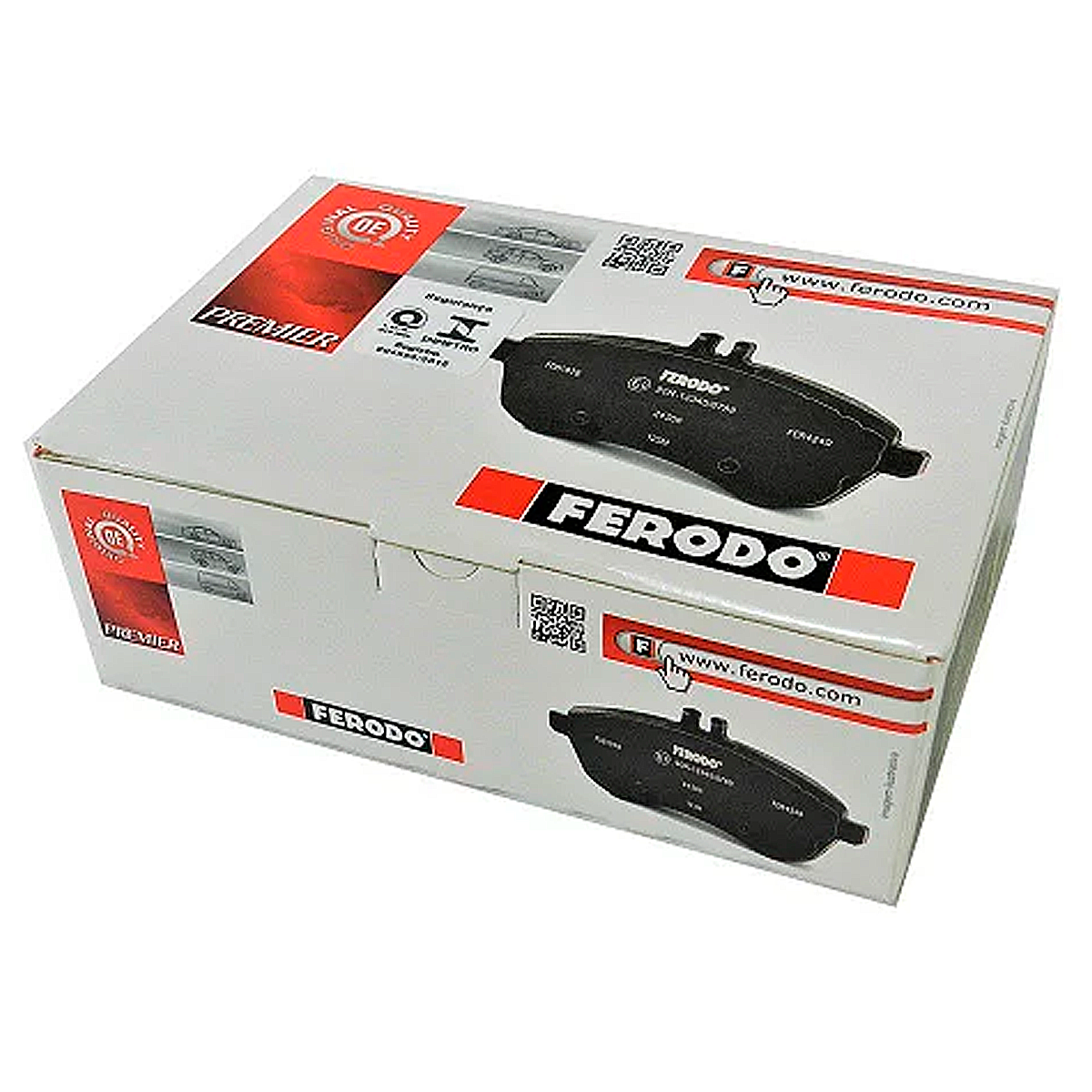 Pastilhas Freio Dianteiro Ferodo Ford Fiesta 11/18 Ká 15/18 HQF2283C - 1