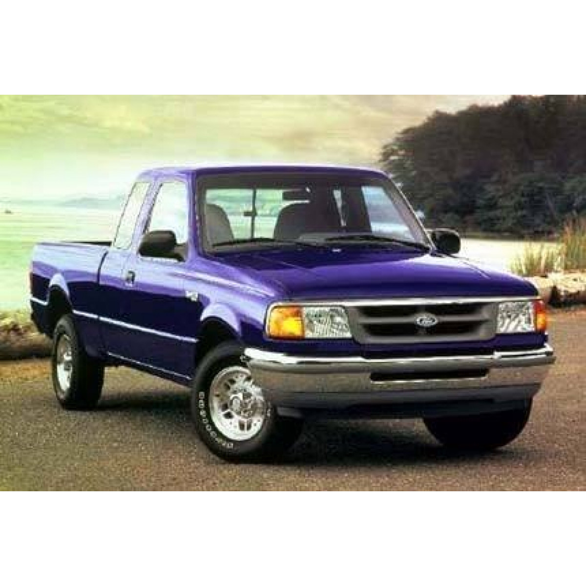 Kit Cabos + Velas NGK Ford Ranger 2.3 8V Gasolina 96/97 - 2