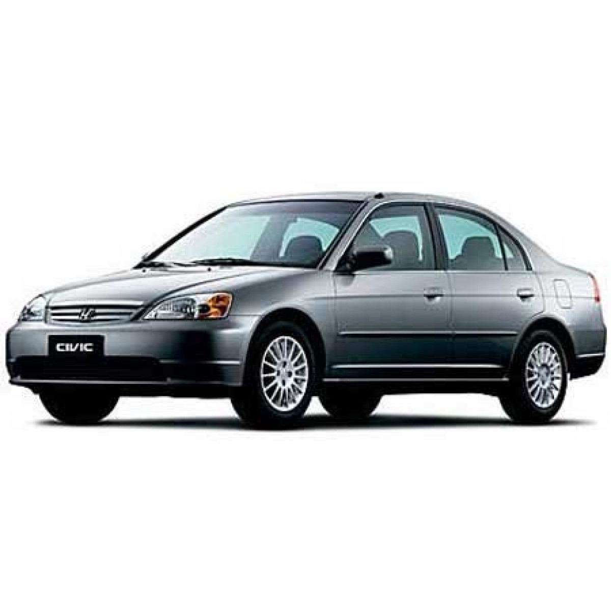 4 Amortecedores Monroe + Kits Honda Civic 1.6 1.7 2001/2002 - 2