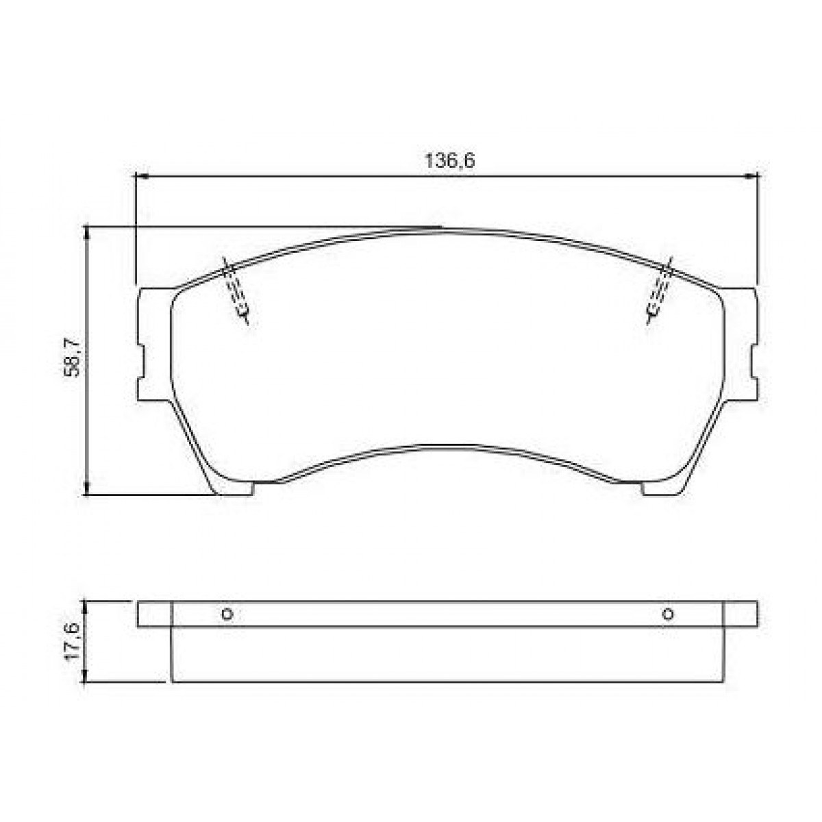 Pastilhas Freio Dianteiro Ferodo Ford Fusion 05/09 HQF2212C - 2