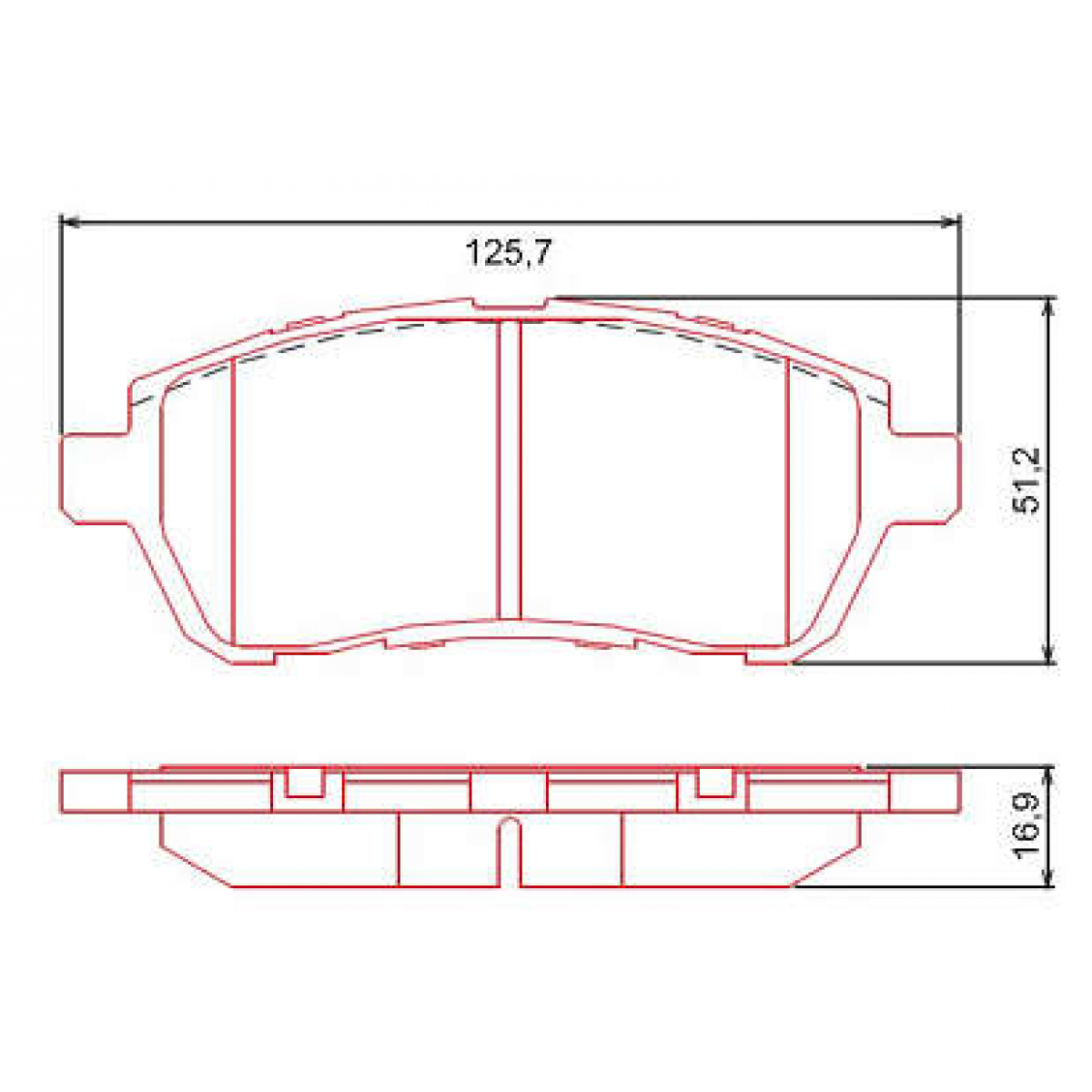 Pastilhas Freio Dianteiro Ferodo Ford New Fiesta 11/18 HQF4075C - 2