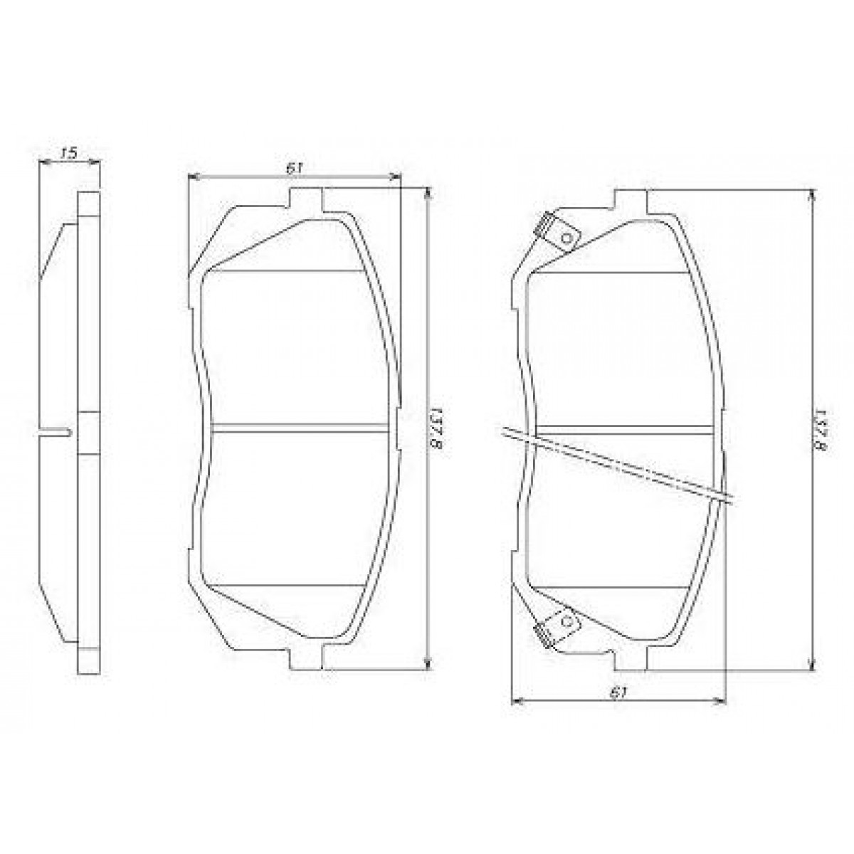 Pastilhas Freio Dianteiro Ferodo Gm Trailblazer 13/18 HQF2345AC - 2