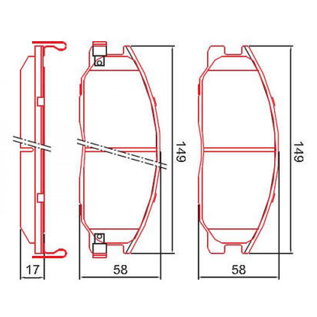 Pastilhas Freio Dianteiro Ferodo Hyundai Santa Fé 01/06 HQF4093AC - 2