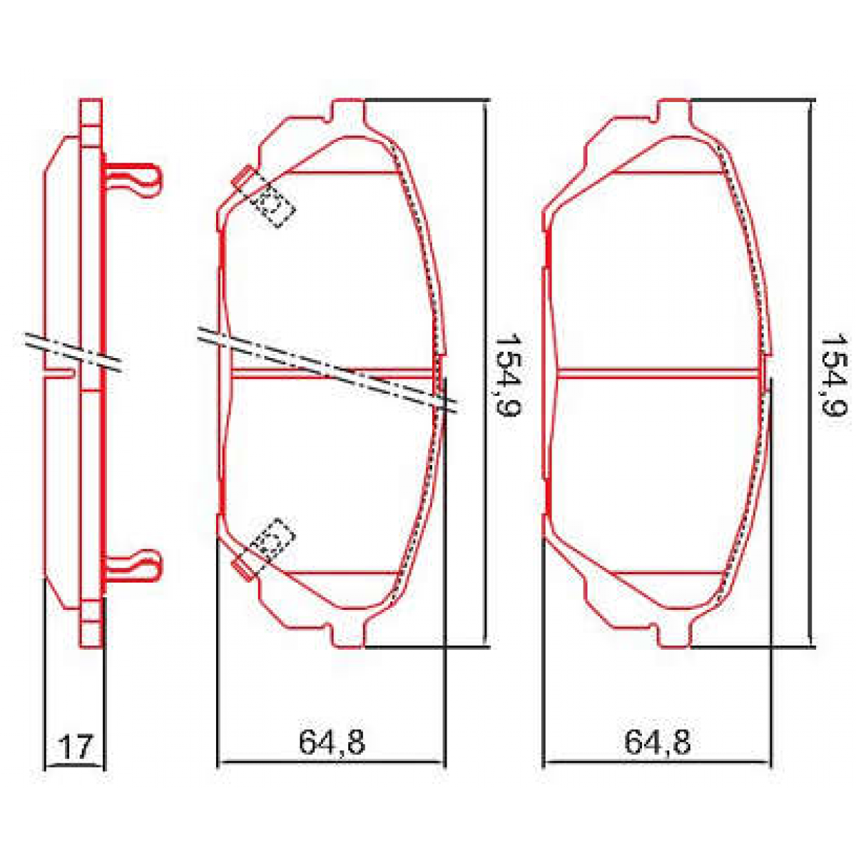 Pastilhas Freio Dianteiro Ferodo Hyundai Vera Cruz 07/12 HQF4080AC - 2