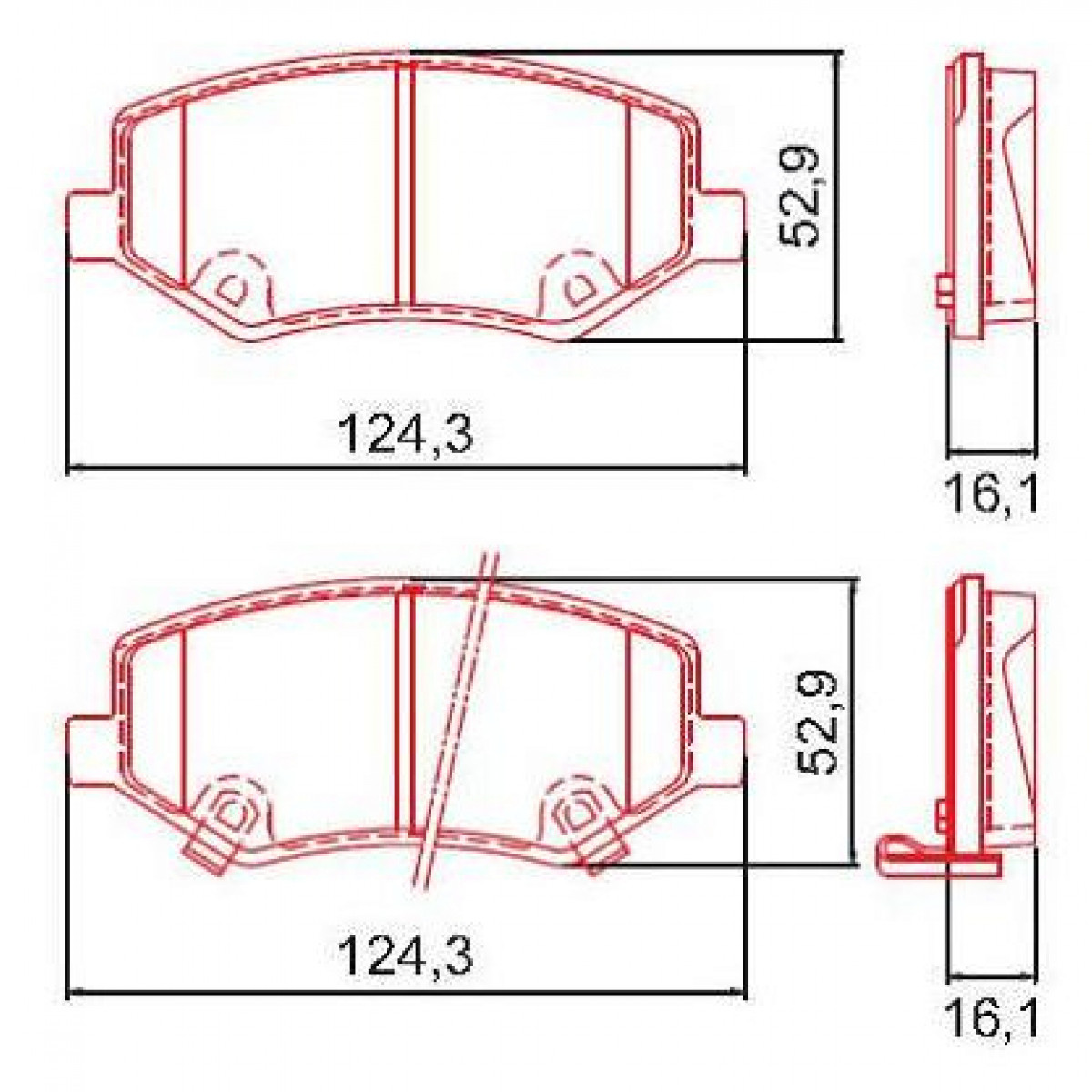 Pastilhas Freio Dianteiro Ferodo Jac T5 16/18 HQF2359AC - 2