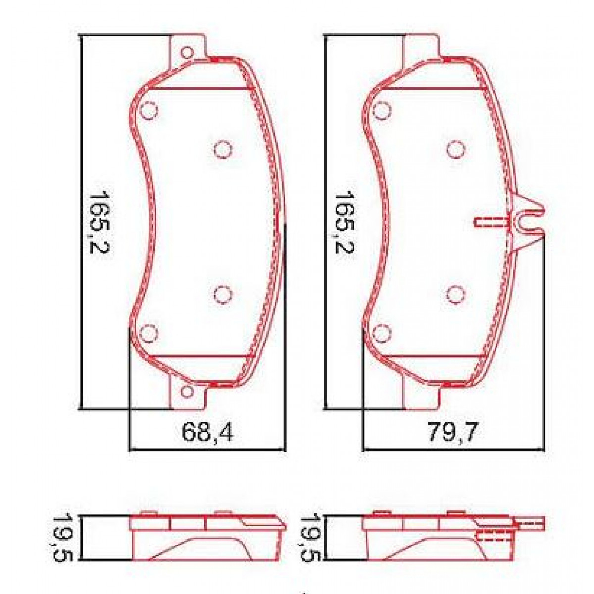 Pastilhas Freio Dianteiro Ferodo Mercedes-Benz Glk 09/15 HQF2389C - 2