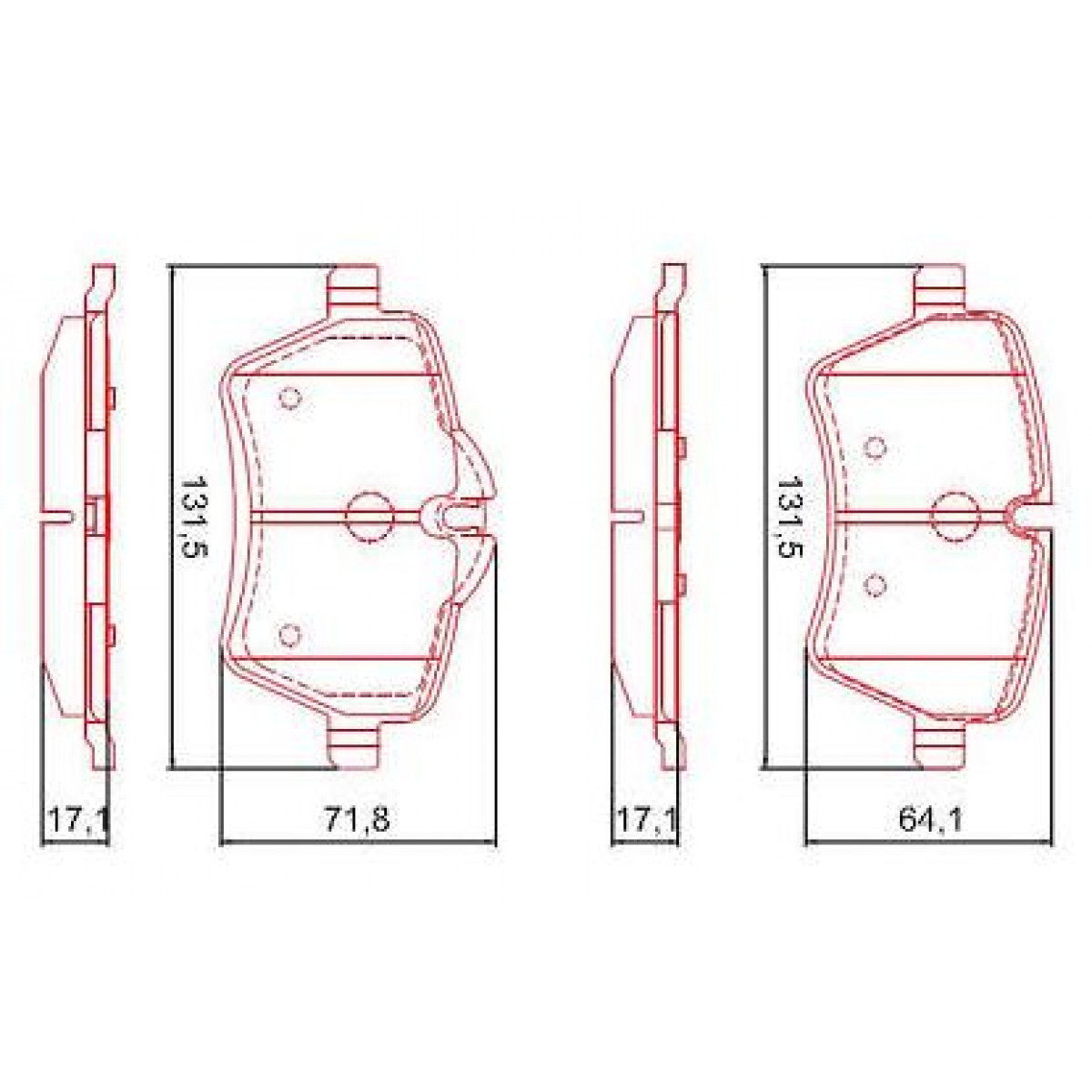 Pastilhas Freio Dianteiro Ferodo Mini Cooper S 13/18 HQF2392C - 2