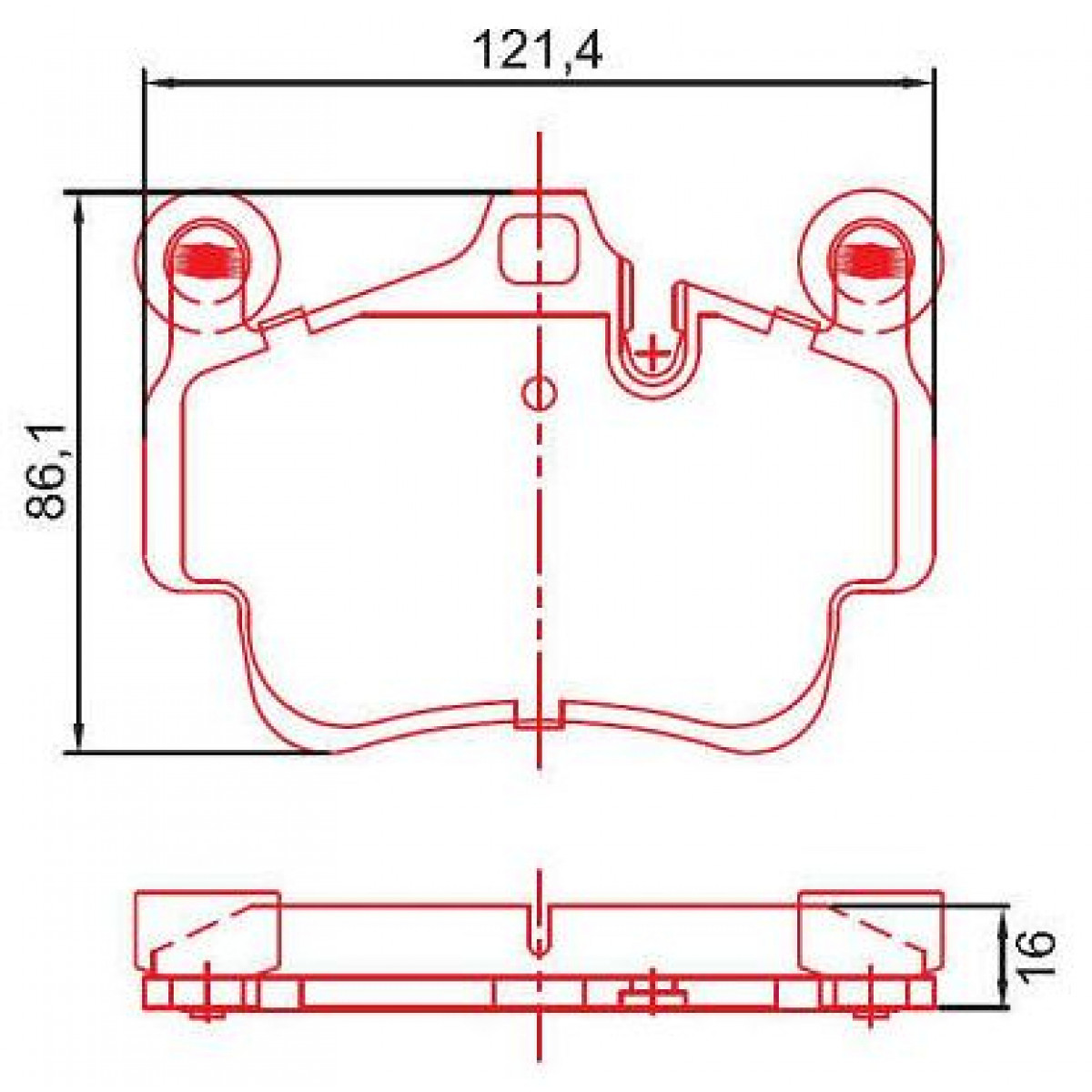 Pastilhas Freio Dianteiro Ferodo Vw Cayman 05/13 911 04/12 HQF2395C - 2