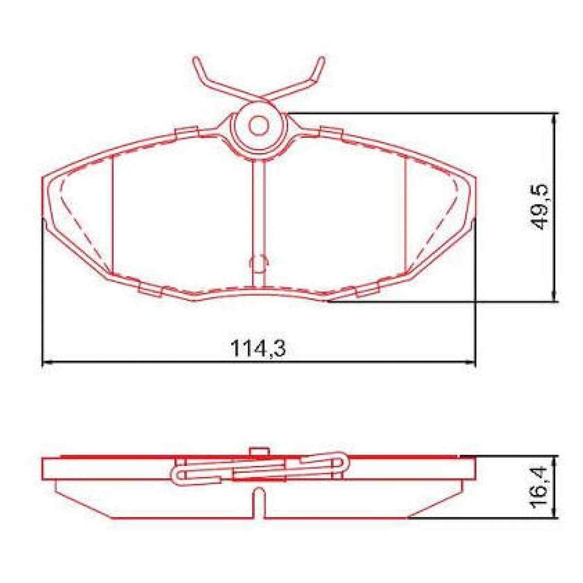 Pastilhas Freio Traseiro Ferodo Troller T4 03/10 HQF2415C - 2