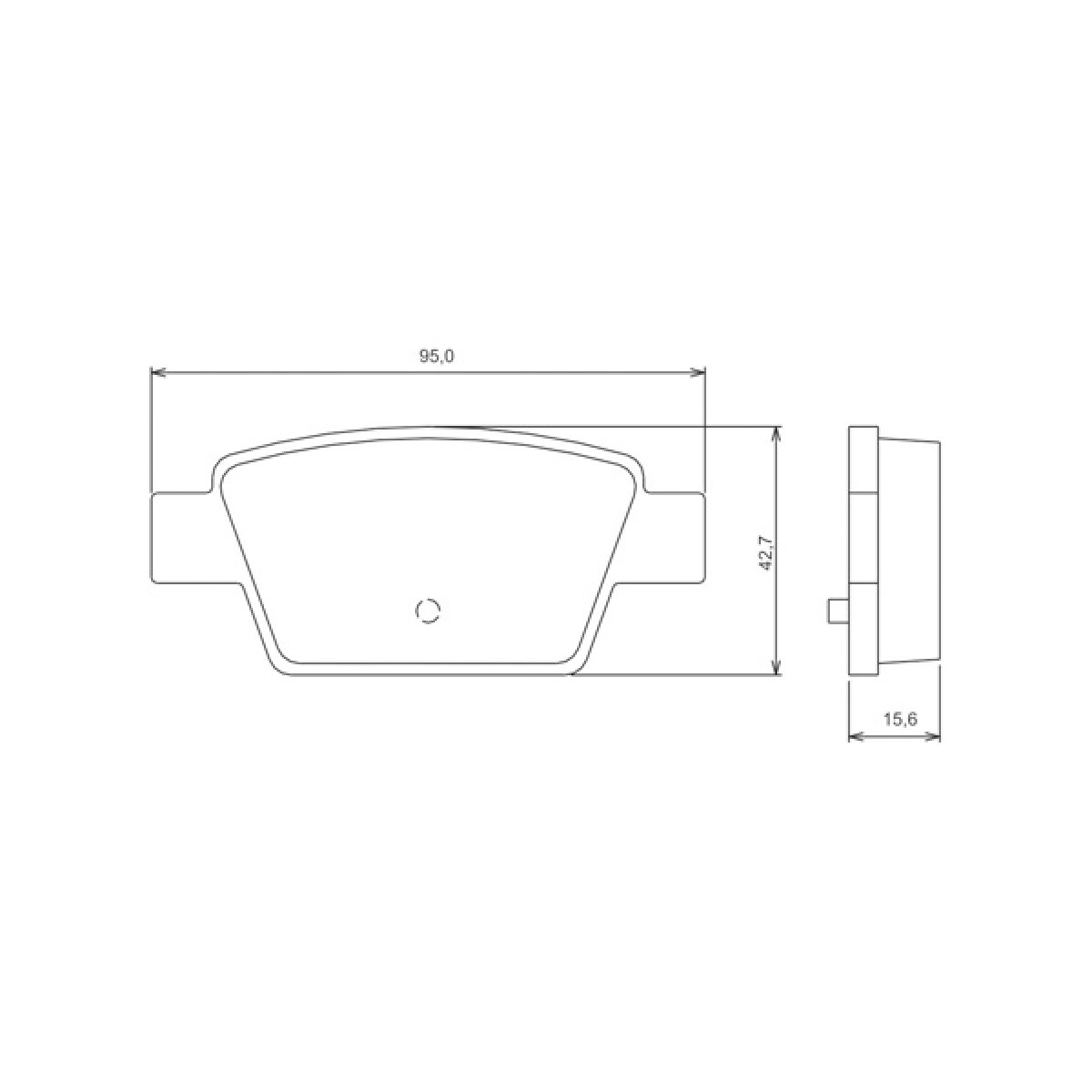 Pastilhas Freio Traseiro Jurid Fiat Bravo 11/16 Linea 11/16 Stilo 02/09 HQJ2180 - 2