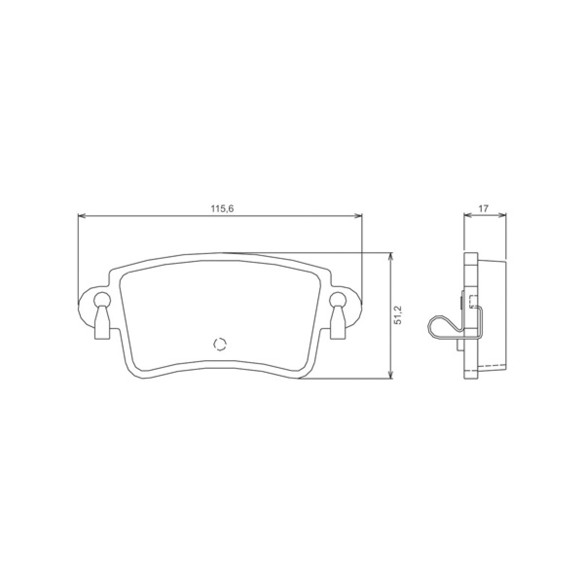 Pastilhas Freio Traseiro Jurid Renault Master 02/10 HQJ2274 - 2