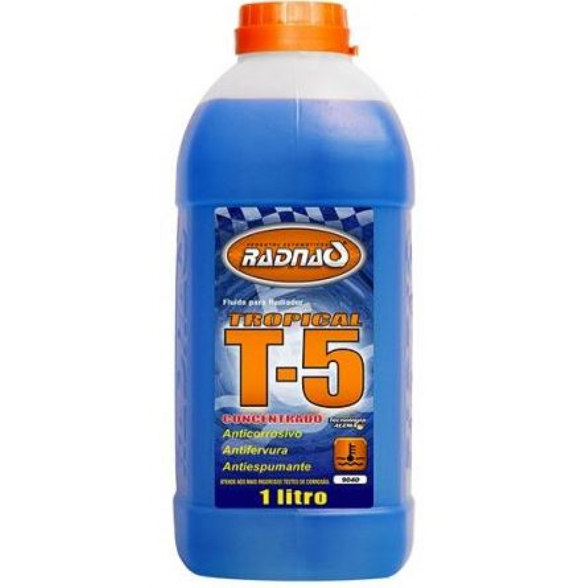Aditivo Radiador Radnaq Tropical T5 Concentrado Azul Inorgânico