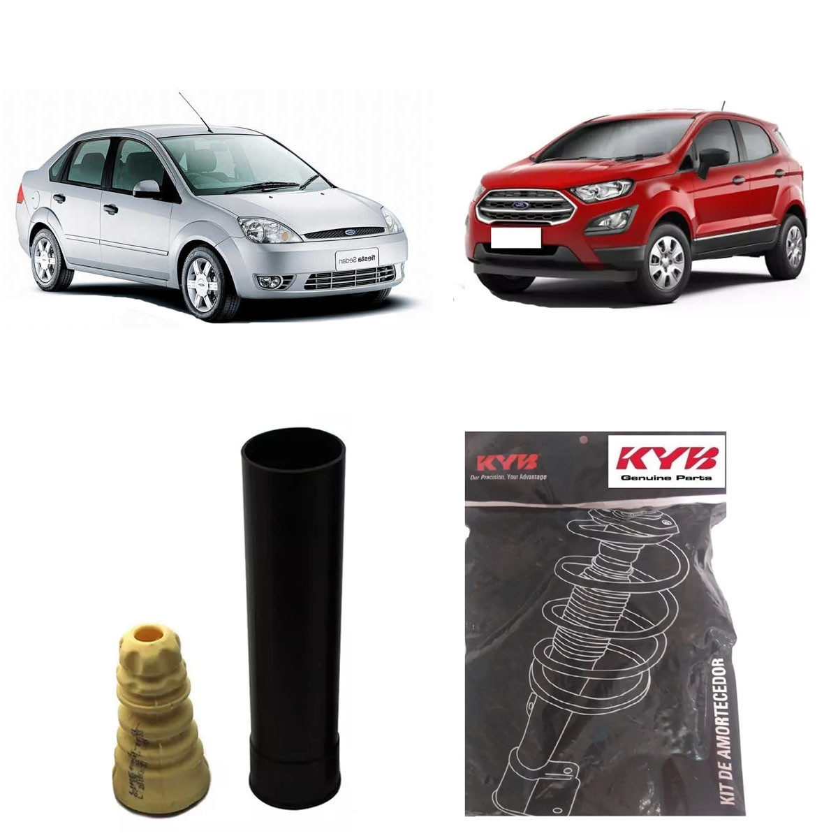 Kit Amortecedor Traseiro Kayaba Ford Ecosport 2003/ SB0025
