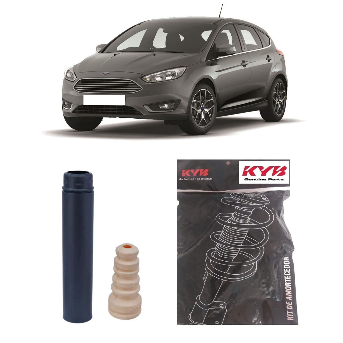 Kit Amortecedor Traseiro Kayaba Ford Focus 2014/ SB0026