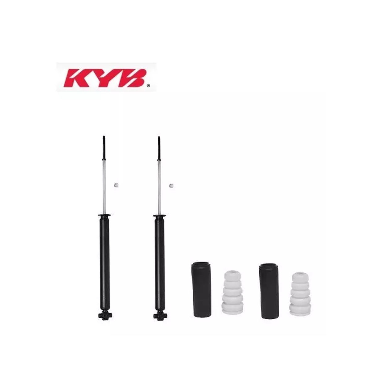 2 Amortecedores Traseiros Kayaba + Kits Fiat Bravo 2011/2016