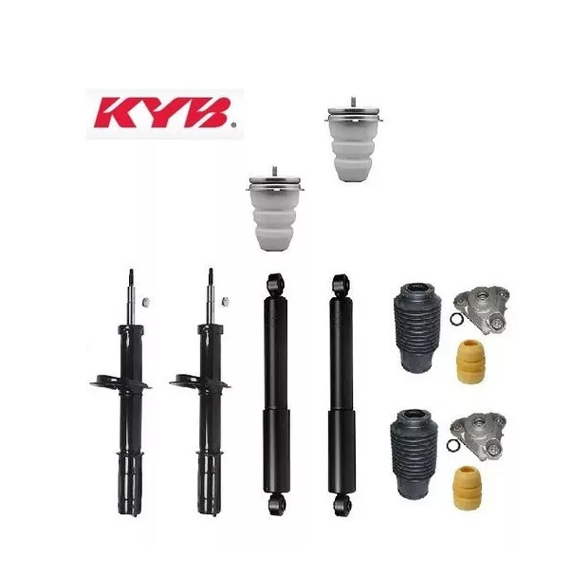 4 Amortecedores Kayaba + Kits Peugeot Boxer 94/17