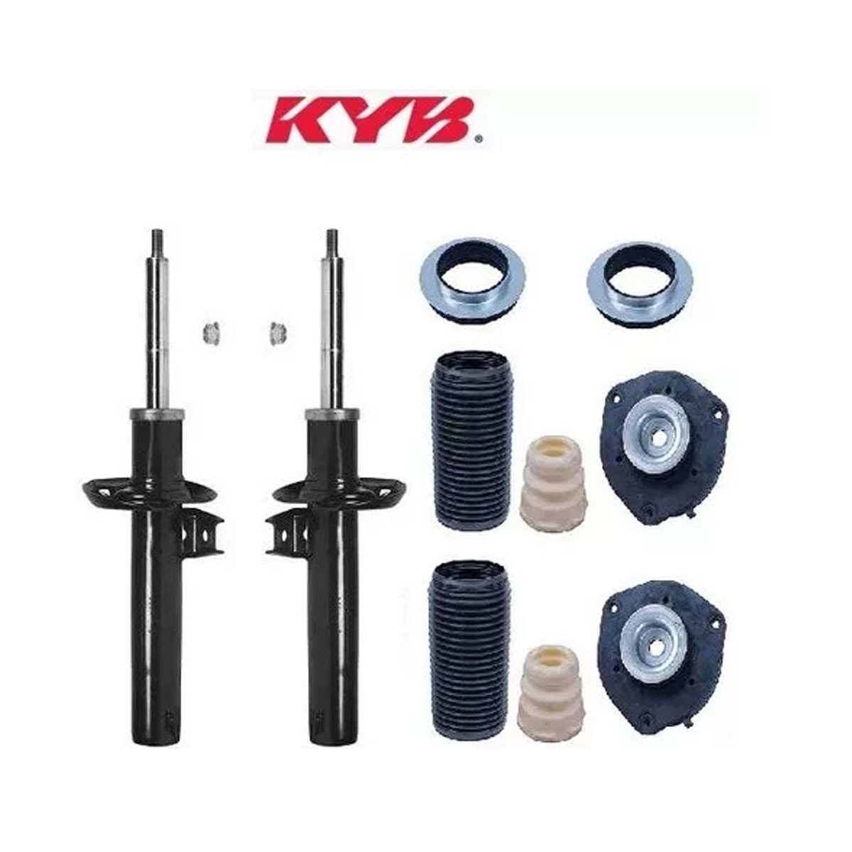 2 Amortecedores Dianteiros Kayaba + Kits Vw Tiguan 07/17
