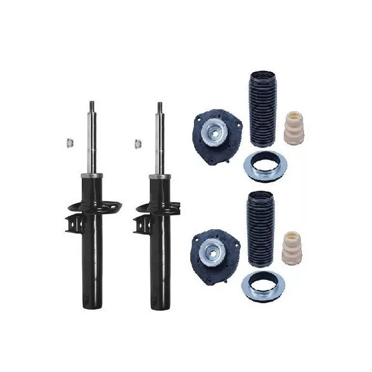 2 Amortecedores Dianteiros Kayaba + Kits Golf Mk7 14/20