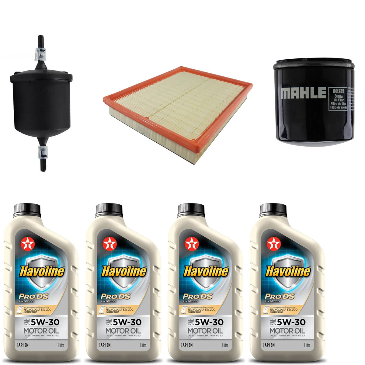 Kit Revisão Ford Ka 1.0 Zetec Rocam 1999/2007 5w30 - 2