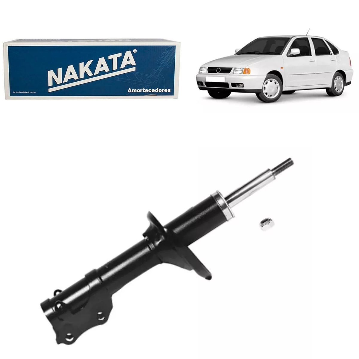 Amortecedor Dianteiro Nakata Vw Golf 1991/1998 SE31091