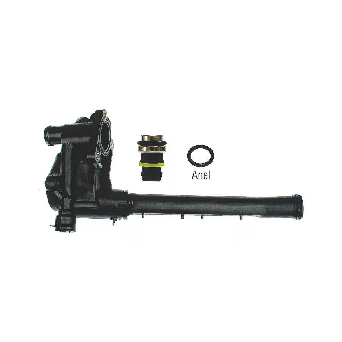 Carcaça Válvula Termostática Aje Gol G3 16V Turbo 2002/2005 AJE087238C