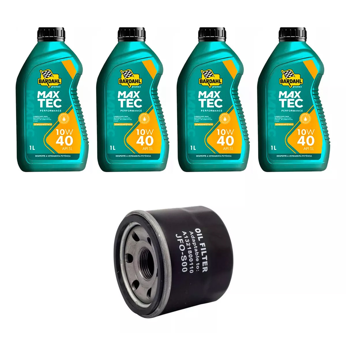 Kit Troca Óleo Bardahl Maxtec Smart For Two 1.0 12V 2010