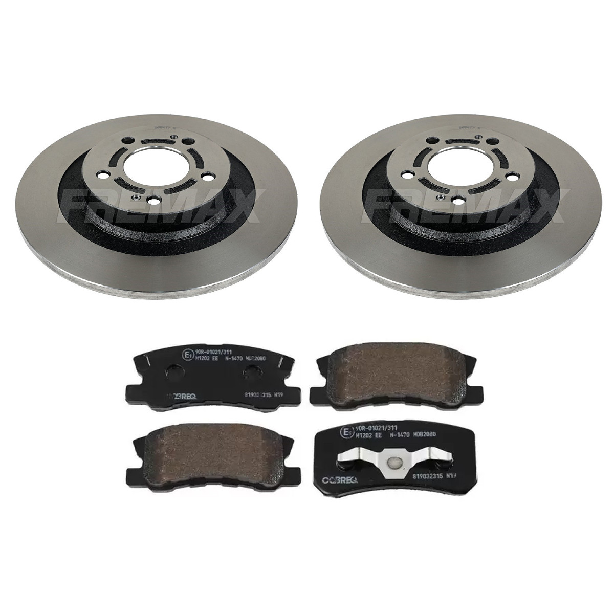 Kit Freio Traseiro Disco Pastilha Asx 2.0 16V 2013/2017 Outlander 2.0 16V 2013/2018