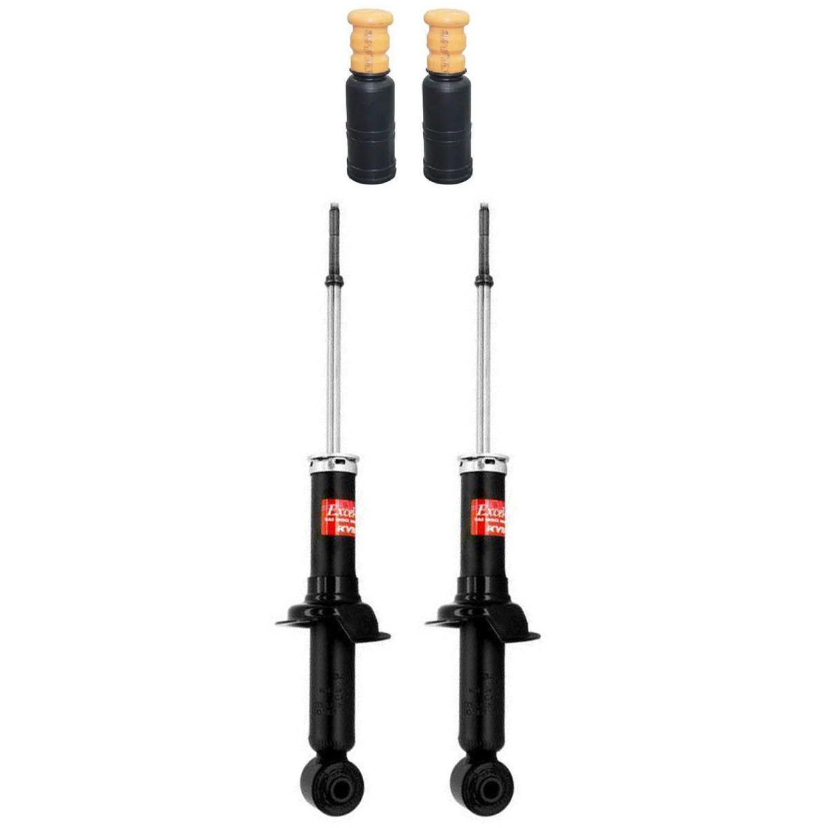 2 Amortecedores Traseiros Kayaba + Kits Sampel Lancer 12/20