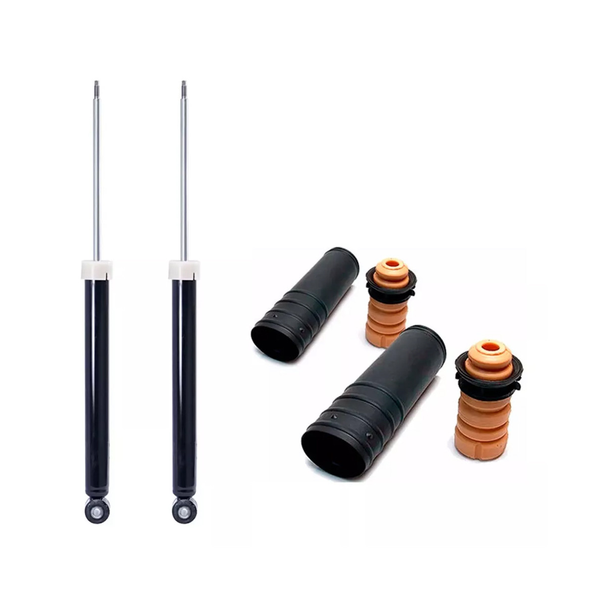 2 Amortecedores Traseiros Cofap + Kits Gm Onix Prisma Activ 2016/2019